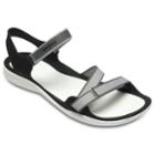 Crocs Swiftwater Webbing Women's Sandals, Size: 8, Natural