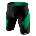 Men's Nike Victory Colorblock Swim Jammer, Size: 34, Med Green