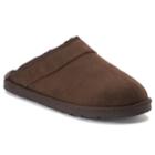 Lamo Men's Scuff Slippers, Size: Small, Dark Brown