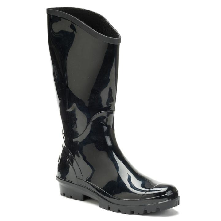 Columbia Rainy Tall Women's Waterproof Rain Boots, Size: 10, Grey (charcoal)