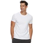 Men's Apt. 9&reg; Premier Flex Slim-fit Crewneck Sleep Shirt, Size: Medium, White