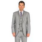 Men's Dockers&reg; Sharkskin Gray Suit Jacket, Size: 44 - Regular, Grey