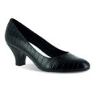 Easy Street Fabulous Women's Dress Heels, Size: Medium (7.5), Black