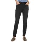 Women's Sonoma Goods For Life&trade; Button High Waist Skinny Jeans, Size: 10 T/l, Black