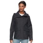 Women's Columbia Cherry Creek Hooded Rain Jacket, Size: Xl, Grey (charcoal)