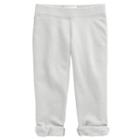 Girl 7-16 Soffe Football Capri, Size: Small, White