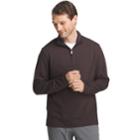 Men's Van Heusen Flex Stretch Ottoman Classic-fit Quarter-zip Pullover, Size: Xxl, Orange