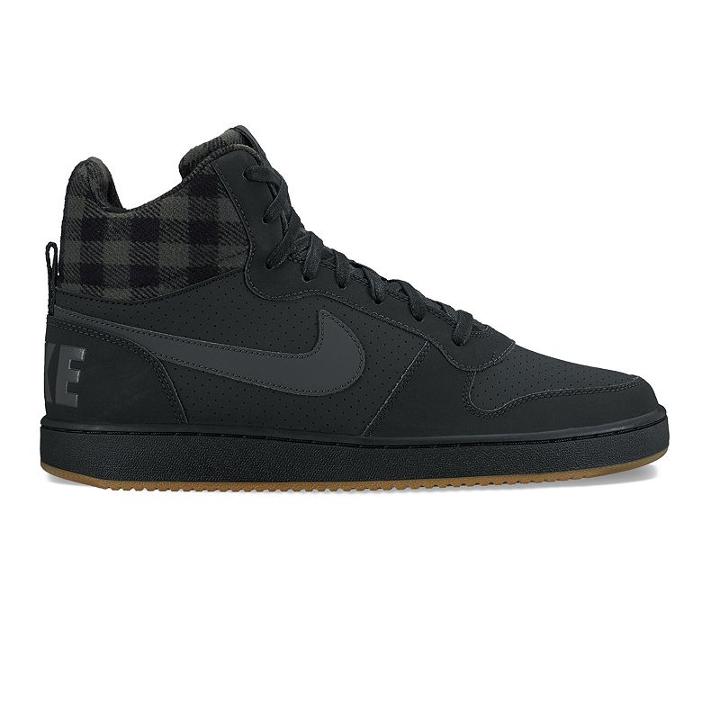 Nike Court Borough Mid Premium Men's Basketball Shoes, Size: 7, Oxford