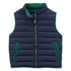 Toddler Boy Carter's Navy Puffer Vest, Size: 2t, Blue