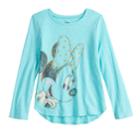 Disney's Minnie Mouse Girls 4-12 Long-sleeve Graphic Tee By Jumping Beans&reg;, Size: 8, Med Blue