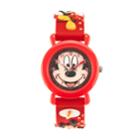 Disney's Mickey Mouse Roadster Racer Kids' Time Teacher Watch, Adult Unisex, Size: Medium, Red