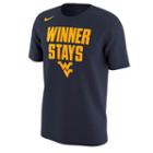 Men's Nike West Virginia Mountaineers Selection Sunday Tee, Size: Small, Blue (navy)