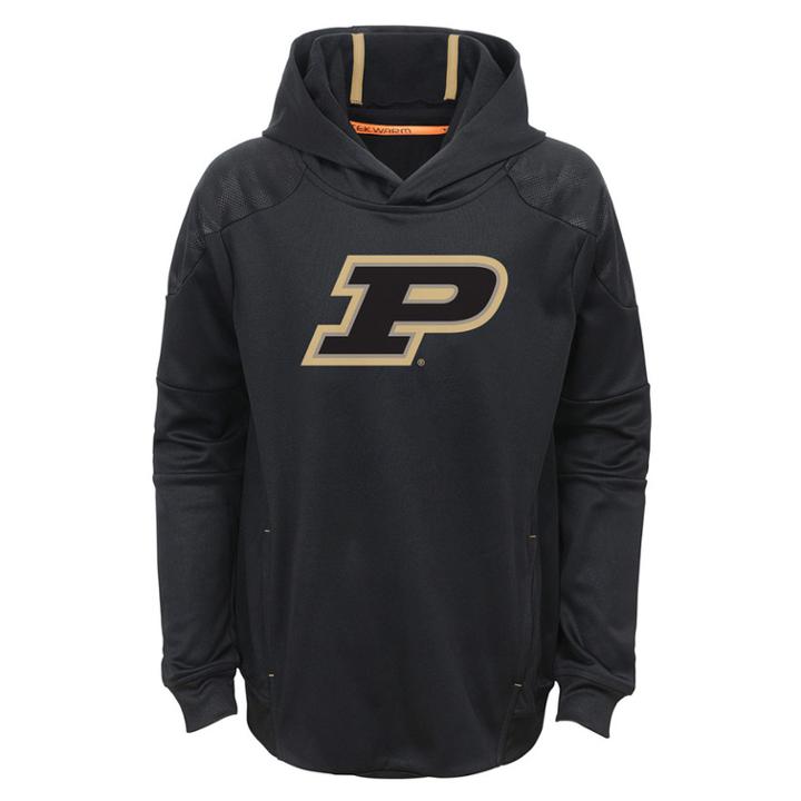 Boys 8-20 Purdue Boilermakers Mach Hoodie, Size: M 10-12, Black