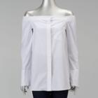 Women's Simply Vera Vera Wang Off-the-shoulder Top, Size: Medium, White