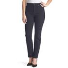 Petite Gloria Vanderbilt Amanda Classic Fit Embellished Jeans, Women's, Size: 6p - Short, Med Blue