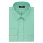 Men's Chaps Regular-fit Wrinkle-free Herringbone Dress Shirt, Size: Xl-34/35, Lt Green