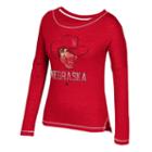 Women's Adidas Nebraska Cornhuskers Soft And Faded Tee, Size: Medium, Red