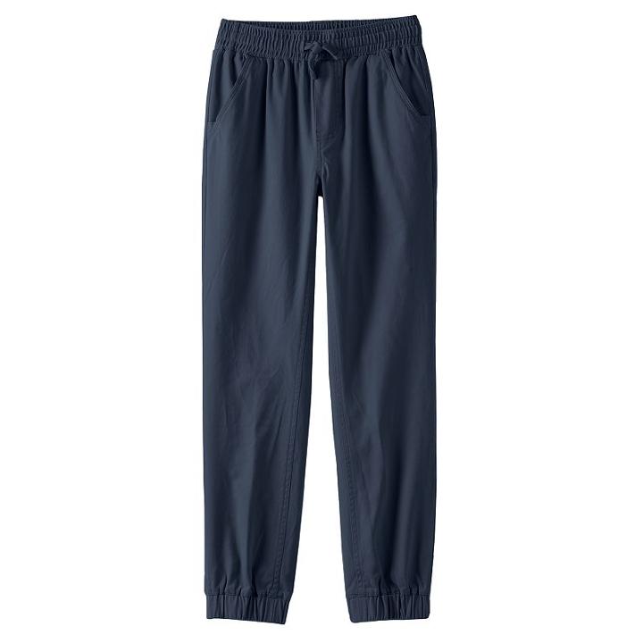 Boys 6-20 Chaps Performance Jogger Pants, Boy's, Size: 8, Blue (navy)