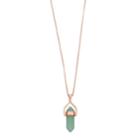 Healing Stone Aventurine Pendant Necklace, Women's, Green