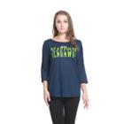 Women's Concepts Sport Seattle Seahawks Vortex Top, Size: Large, Blue (navy)