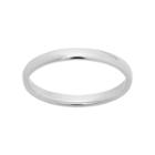 14k White Gold Wedding Ring, Women's, Size: 6