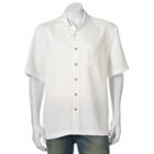 Men's Batik Bay Casual Button-down Shirt, Size: Large, Natural
