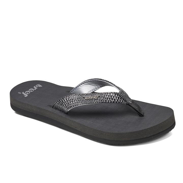 Reef Mia Sassy Women's Sandals, Size: 10, Black