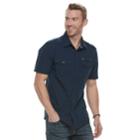 Men's Rock & Republic&reg; Button-down Shirt, Size: Medium, Dark Blue