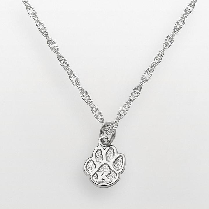 Kentucky Wildcats Sterling Silver Logo Pendant, Women's, Size: 18, Multicolor