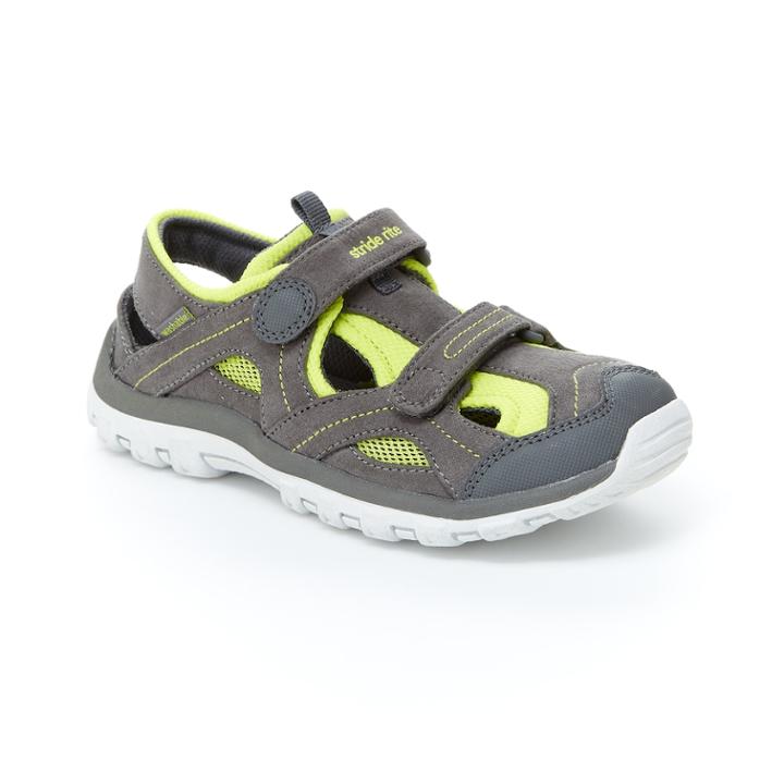 Stride Rite Made 2 Play Jayden Toddler Boys' Shoes, Size: 11, Grey