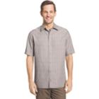 Big & Tall Van Heusen Classic-fit Dobby Button-down Shirt, Men's, Size: Xxl Tall, Grey