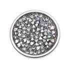 Simply Vera Vera Wang Disc Ring With Swarovski Crystals, Women's, Size: 8, White