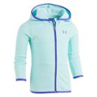 Girls 4-6x Under Armour Zip Hoodie, Size: 5, Light Blue
