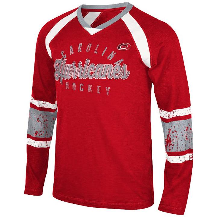 Men's Carolina Hurricanes Lineman Tee, Size: Large, Ovrfl Oth