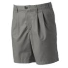 Men's Croft & Barrow&reg; True Comfort Classic-fit Stretch Pleated Shorts, Size: 42, Grey