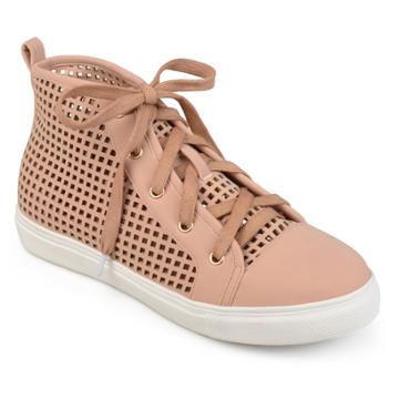 Journee Collection Nycole Women's High Top Shoes, Size: Medium (8.5), Light Pink