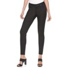 Women's Jennifer Lopez Skinny Jeans, Size: 2 - Regular, Black