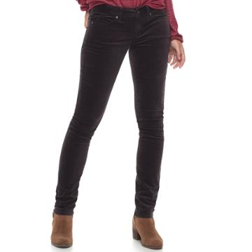 Women's Sonoma Goods For Life&trade; Velveteen Skinny Pants, Size: 8 T/l, Grey