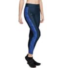 Women's Under Armour Jacquard Ankle Leggings, Size: Medium, Dark Blue