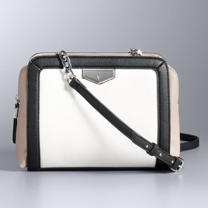 Simply Vera Vera Wang Midnight Crossbody Bag, Women's, White
