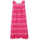 Girls 7-16 Speechless Wavy Lace Shift Dress, Size: 7, Pink