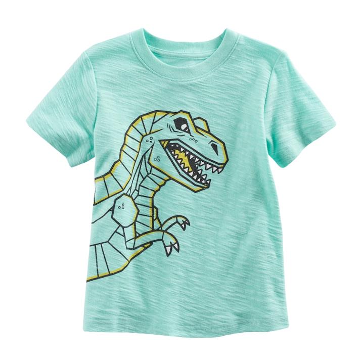Toddler Boy Jumping Beans&reg; Slubbed Graphic Tee, Size: 4t, Light Blue