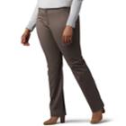 Plus Size Lee Relaxed Fit Straight-leg Pants, Women's, Size: 20 - Regular, Green