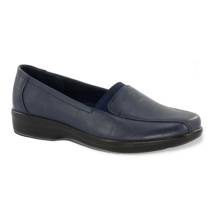 Easy Street Gage Women's Slip-on Shoes, Size: Medium (8), Blue
