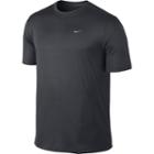 Men's Nike Dri-fit Running Performance Challenger Tee, Size: Large, Grey Other