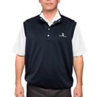 Men's Pebble Beach Classic-fit Performance Pullover Golf Vest, Size: Xl, Dark Blue