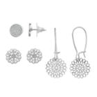 Trio Filigree Earring Set, Women's, Silver