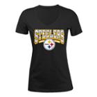 Women's 5th & Ocean Pittsburgh Steelers Jersey Tee, Size: Medium, Black
