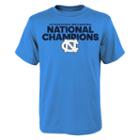 Boys 8-20 North Carolina Tar Heels 2017 Ncaa Basketball National Champions Climb The Ladder Tee, Boy's, Size: Xl(18/20), Blue