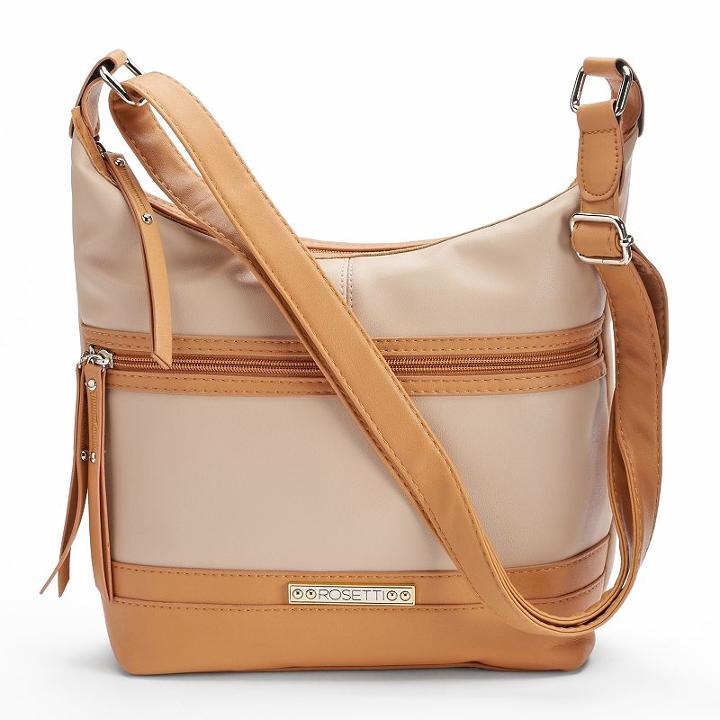 Rosetti Yolanda Crossroads Crossbody Bag, Women's, Lt Brown
